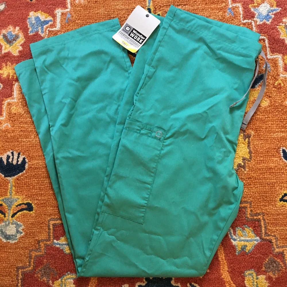 WonderWork Unisex small tall scrub pants
